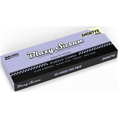 12 Ct. 20pk Purple Cones 53mm Blazy Susan