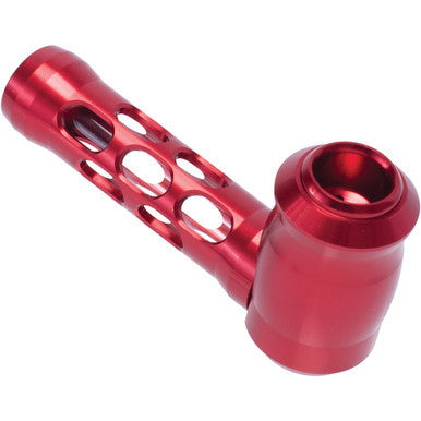 Red Aluminium Glass Pipe w/ Gift Box