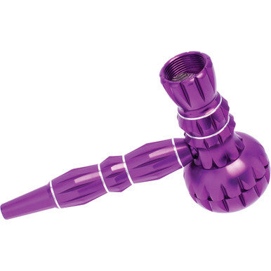 Purple Aluminium Pipe w/ Grinder