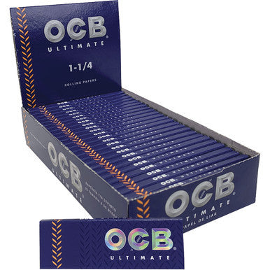 25 Ct. Ocb Ultimate 1.25" Rolling Papers