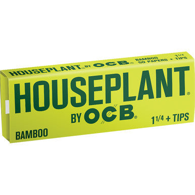24 Ct. Bamboo 1.25" Papers + Tips Houseplant by Ocb