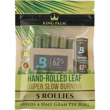 15 Ct. 5pk. King Palm Rollies Pre-Roll Cone