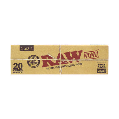 12 Ct. 20pk Raw Classic Cone - 70mm/30mm
