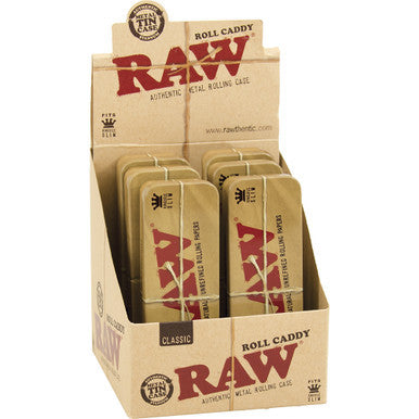 6Ct. Raw Roll Caddy Fits King Size Slim Cone