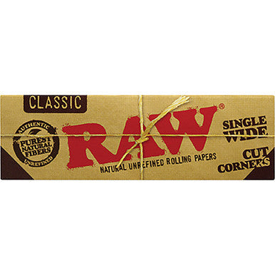 50 Ct. Raw Single Wide CUT Curners.