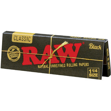 24 Ct. Raw Black Natural Unrefined 1.25"
