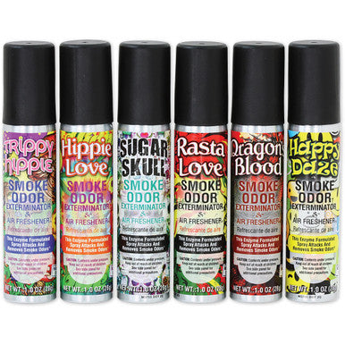 12ct. 1oz Pocket Size Smoke Odor Spray - Assorted
