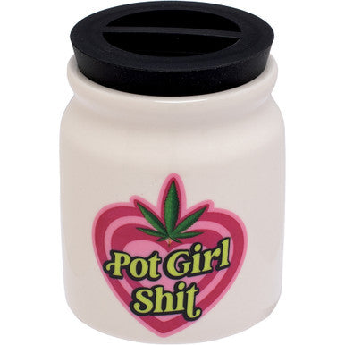 12Ct. 3Oz Asst. Small Ceramic Stash Jars