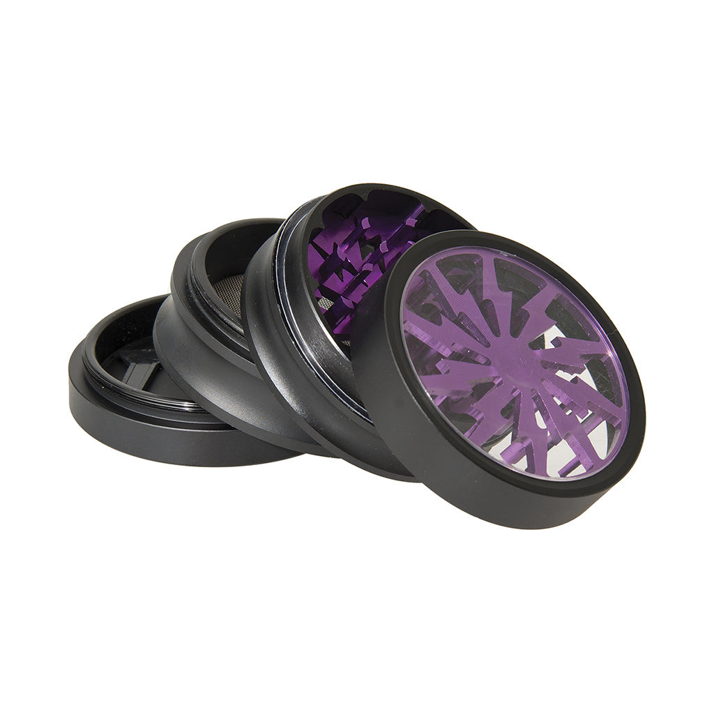 4 Stage Purple Clear Top Bolt Grinder