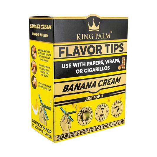 50ct. 2pk. King Palm Terp Filters - Banana Cream