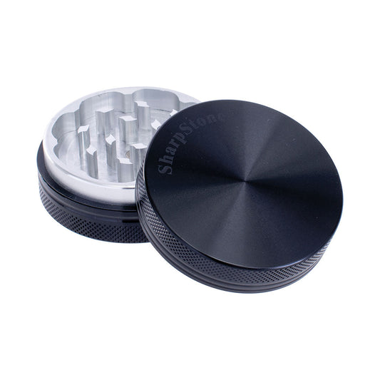 2.2" Solid Top 2 Stage SharpStone Black
