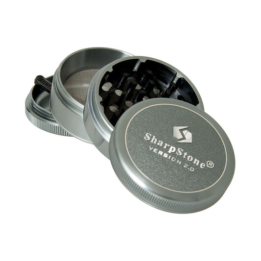 2.2" Solid Top 4 Stage Sharpstone Green V.2.0