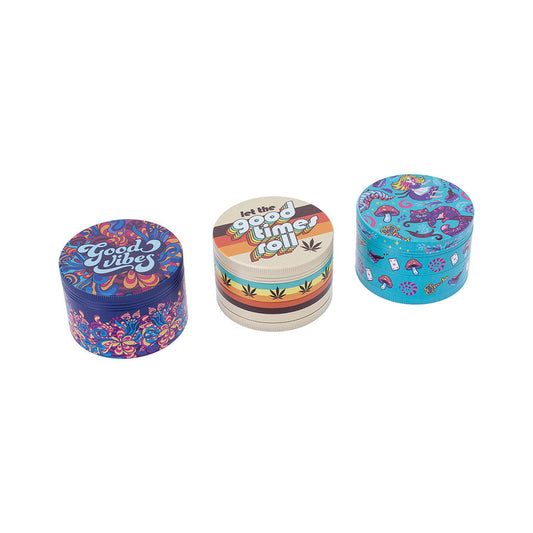 6ct 63mm Wacky Grinders - Good Vibes Set