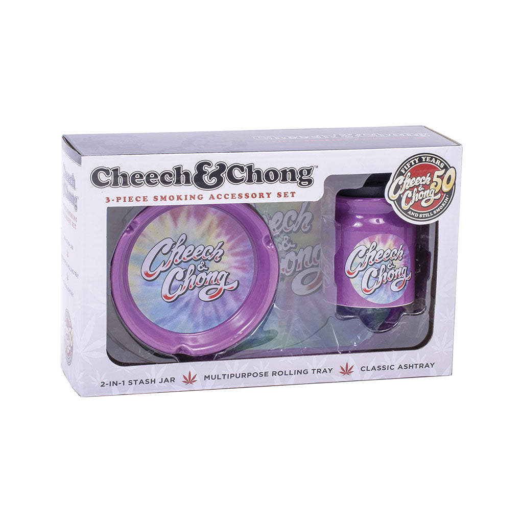 Cheech & Chong Gift Set - Purple Tie Dye