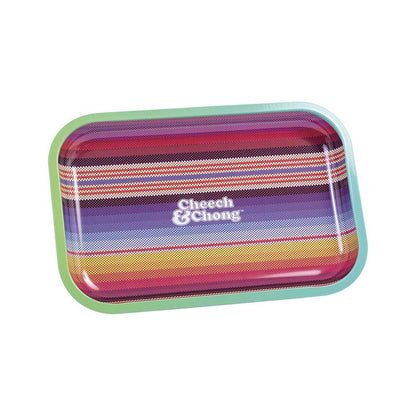 Small Cheech & Chong Rolling Tray - Serape
