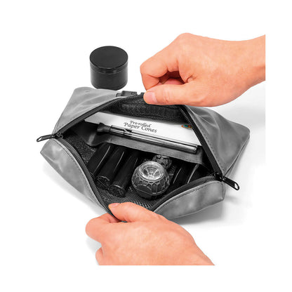 Grey 26 Piece Smellproof Smoking Kit - CYPHE