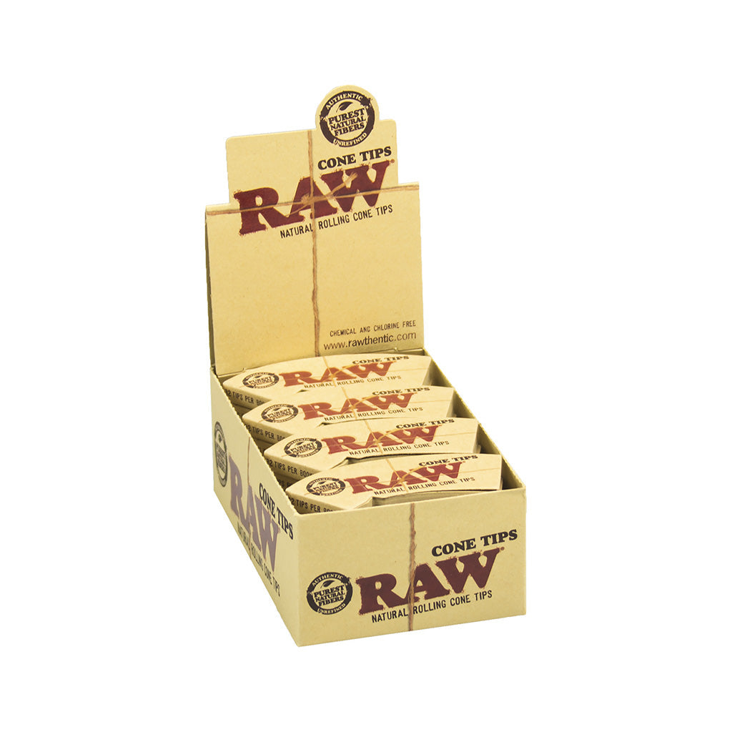 24ct. Raw Cone Tips