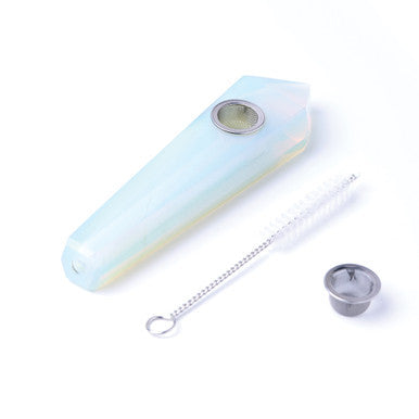 Opalite Gemstone Pipes - Astral Project