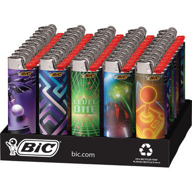 50Ct. Bic Limited Series Gaming Lighters