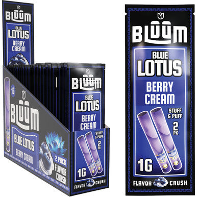 10 Ct. Berry Cream Bluum Wild Flower Rolls Blue Lotus (2pk)