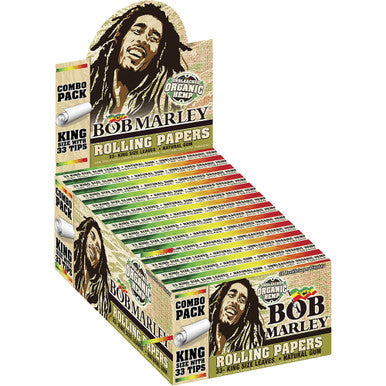 33 Ct. 3pk Bob Marley Pre-Rolled Cones - King Size