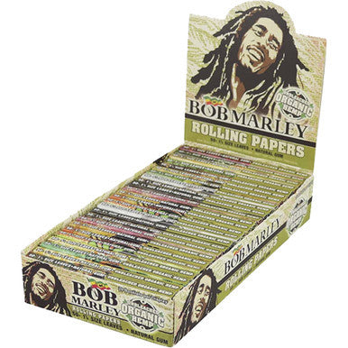 25 Ct. 1.25" Size Bob Marley Rolling Organic Paper