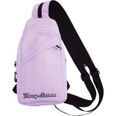 Purple Blazy Susan Cross Body Bag