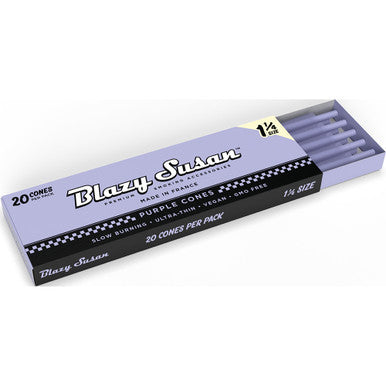 12 Ct. 20pk Purple Cones 1-1/4 Blazy Susan