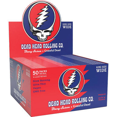50 Ct. King Wide Grateful Dead x Blazy Susan Rolling Papers