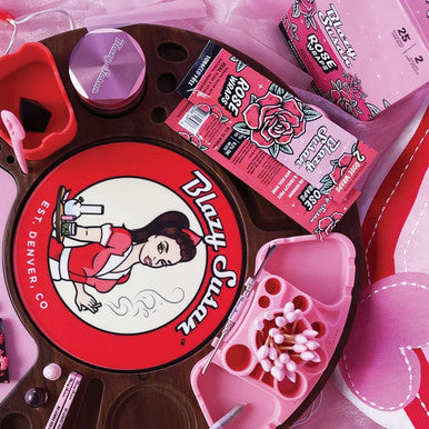 25 Ct. Blazy Susan Rose Wrap (2pk)