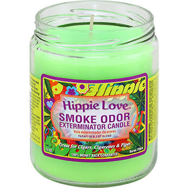 12ct. Hippie Love Smoke Odor Candles 13oz.