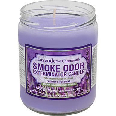 12ct. Lavender With Chamomile Smoke Odor Candles 13oz.