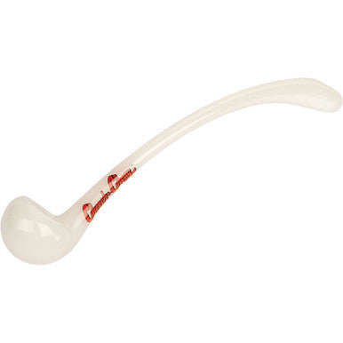 9in White Chongdolf Hand Pipe - Cheech & Chong