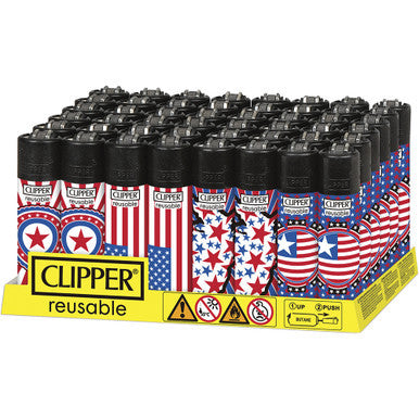 48Ct. National Stars Clipper Lighters