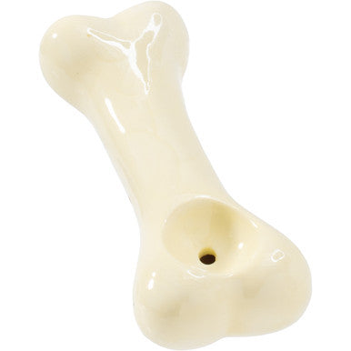 3.5in Dog Bone Ceramic Pipe - Wacky Bowlz