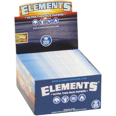 50 Ct. Elements Ultra Rice Papers King Size