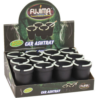 12ct. Glow In Dark Self Extinguishing Ashtray