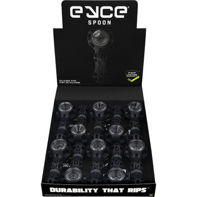 10Ct. Eyce Spoon Display - Pop Black