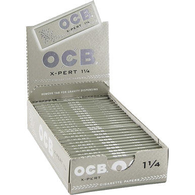 24 Ct. Ocb X- Pert Slim Fit Paper 1.25"
