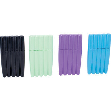 12Count Plastic 5 Cone Case - Solid Color