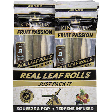 20 Ct. 2pk. King Palm Mini Size - Fruit Passion
