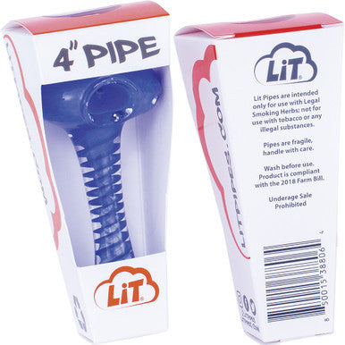 12ct. 4in Hand Pipes - LIT