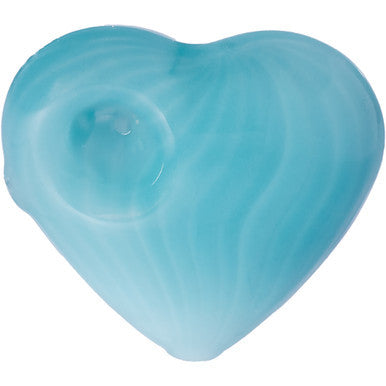 2.5in Blue Heart Hand Pipe