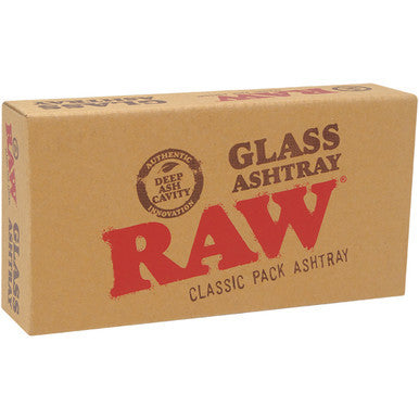 6in RAW Classic Pack Glass Ashtray