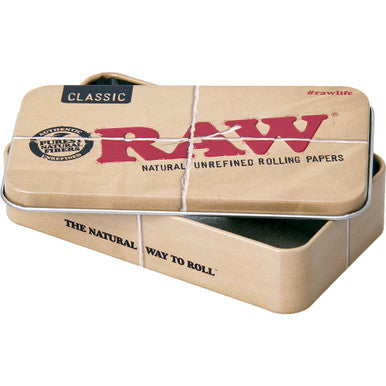 Raw Metal Tin Box