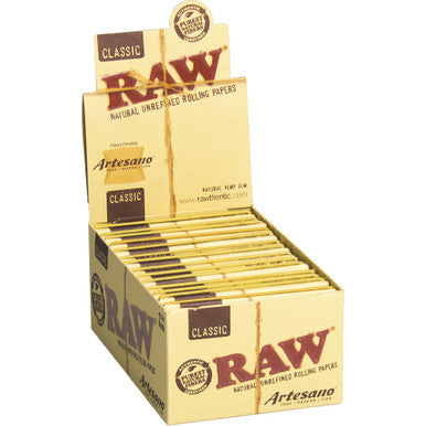 15 Ct. Raw 1.25" Artesano Paper, Tray, Tips