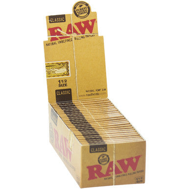 25 Ct. Raw Classic Papers 1.5"