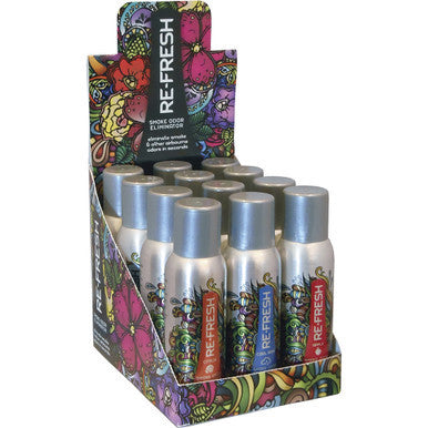 12ct. 4oz  Asst Re-fresh Smoke Odor Eliminator