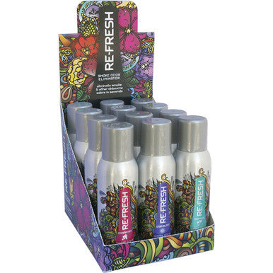 12ct. 4 oz Asst. Re-fresh Smoke Odor Eliminator