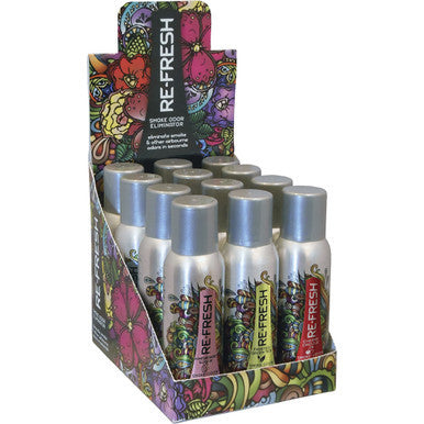 12ct. 4oz. Asst Re-fresh Smoke Odor Eliminator